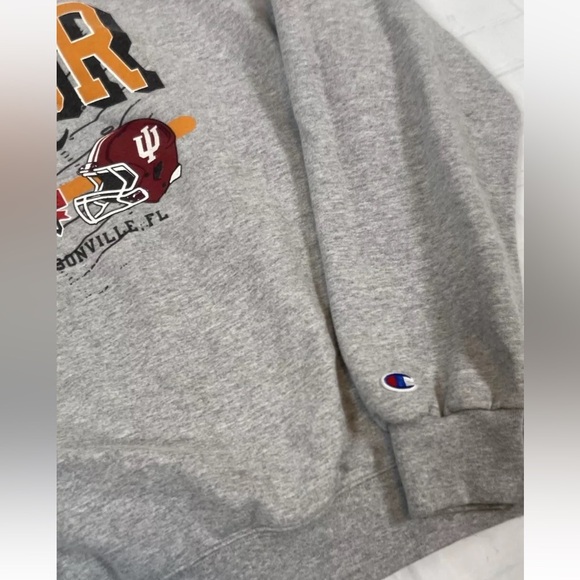 2020 GATOR BOWL Taxslayer TENNESSEE INDIANA Crew Football College Sweatshirt L - Picture 10 of 15